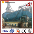 Dust removal bag type dust separator system
